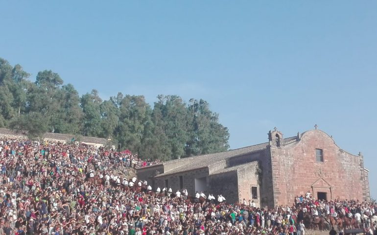 (Video)Ecco le prime immagini dell’Ardia, la festa di Sedilo in onore di San Costantino