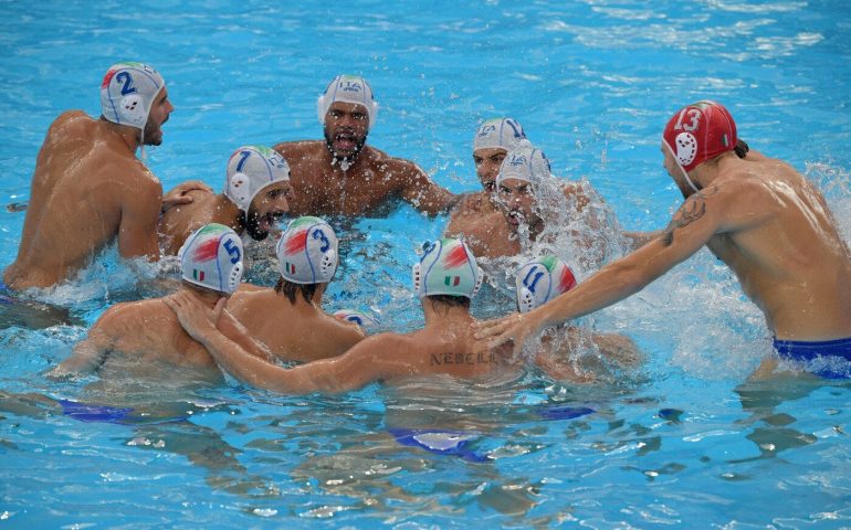 Mondiali di nuoto: l’Italia di pallanuoto è in finale contro la Spagna e si qualifica alle Olimpiadi di Tokyo 2020