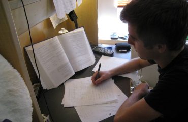 Uno studente all'Università