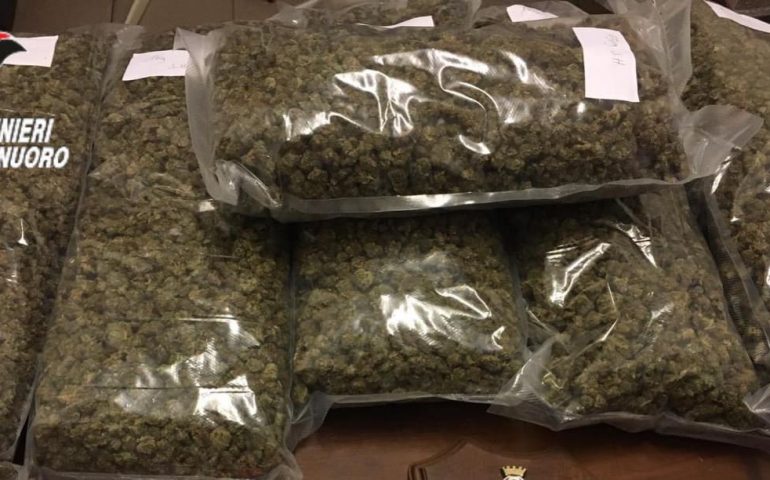 Sorprese con più di venti chili di marijuana. Arrestate due donne a Siniscola