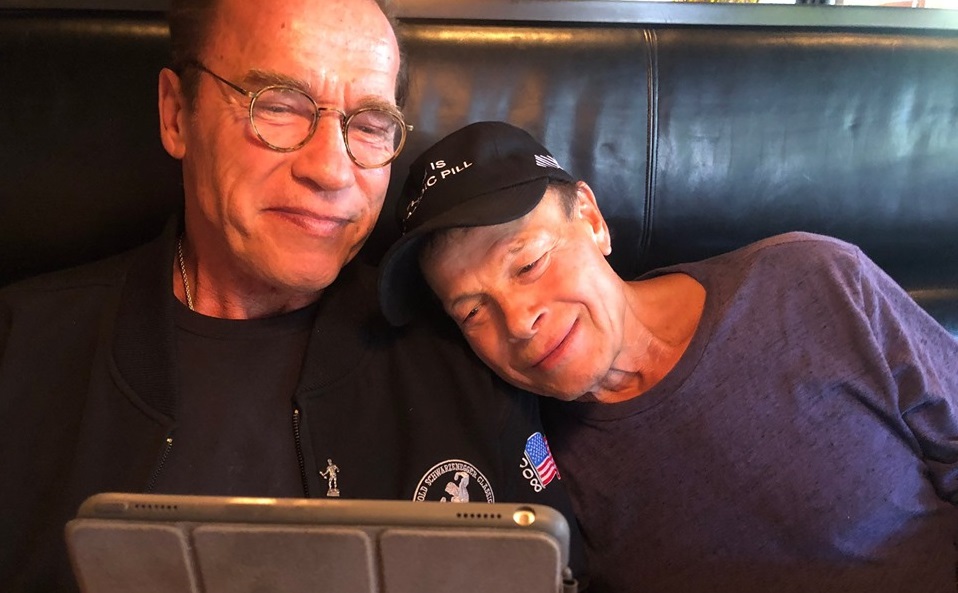 Arnold Schwarzenegger e Franco Columbu