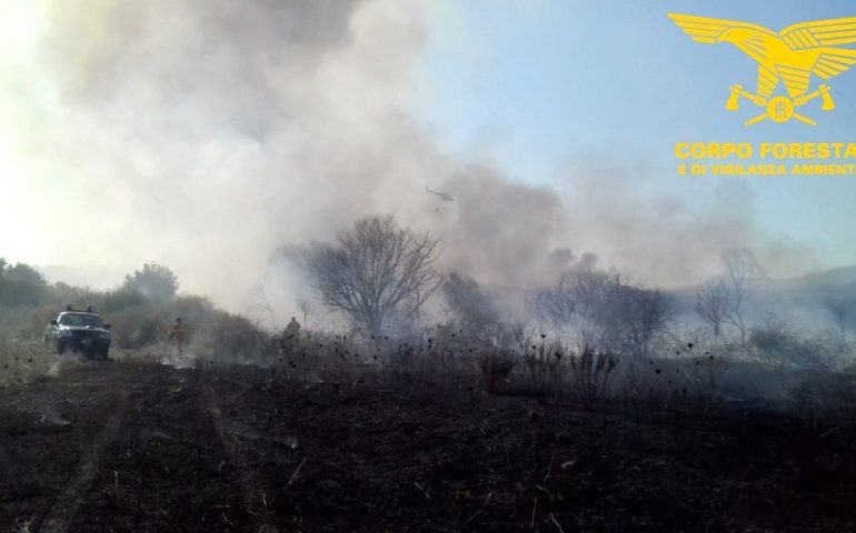 Fiamme nell’Isola: oltre Molentargius, anche oggi incendi dal nord al sud della Sardegna