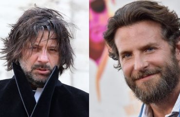 Christian Iansante a sinistra, Bradley Cooper a destra