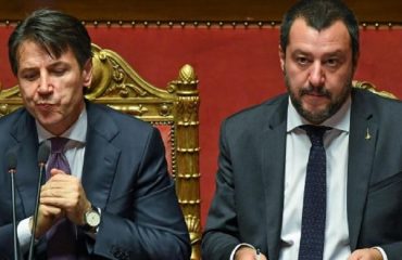 Giuseppe Conte e Matteo Salvini
