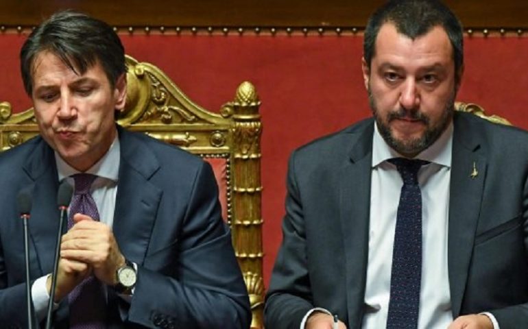 Giuseppe Conte e Matteo Salvini