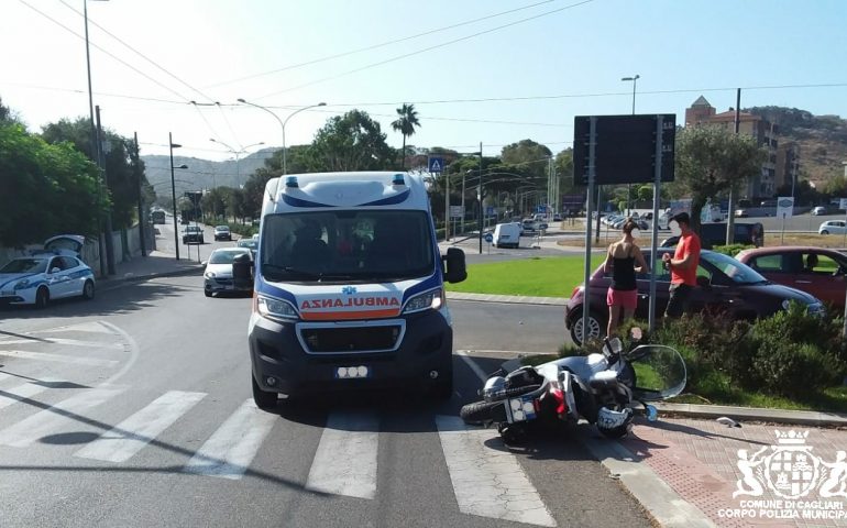 Incidente tra auto e moto a San Bartolomeo