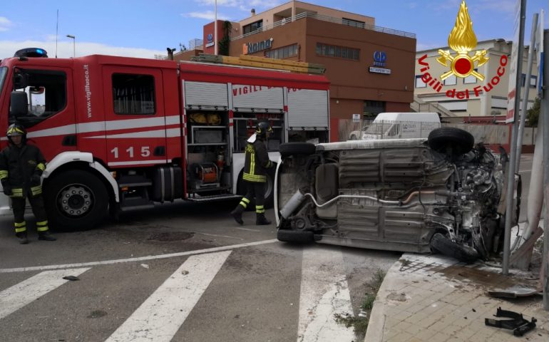 Cagliari: incidente in via Mercalli