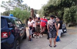 Migranti algerini intercettati a Porto Pino dai Carabinieri