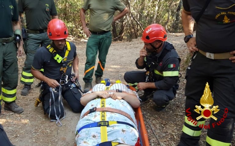 Sette Fratelli: soccorsa un’escursionista danese caduta durante una passeggiata