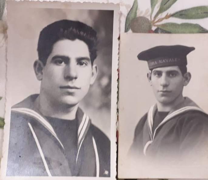 8 settembre '43, fotografie, marinaio