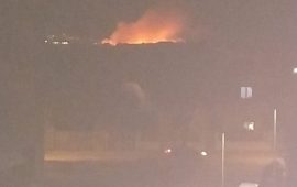 Incendio ad Assemini - Foto di Assemini in comune