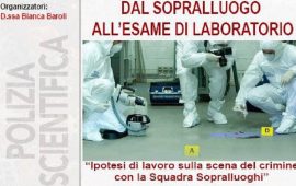 Locandina del convegno organizzato da Polizia e Università di Cagliari