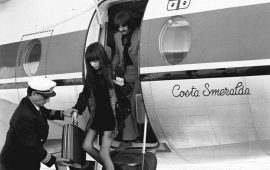 Ringo Starr atterra all'aeroporto di Olbia - Foto Nello Di Salvo - Archivio Cover Media