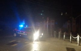 Carabinieri nella notte a Villacidro