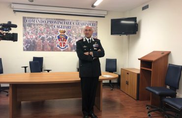 Cesario Totaro comandante provinciale dei Carabinieri di Cagliari