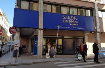 Il Conad di via Cavour a Sassari