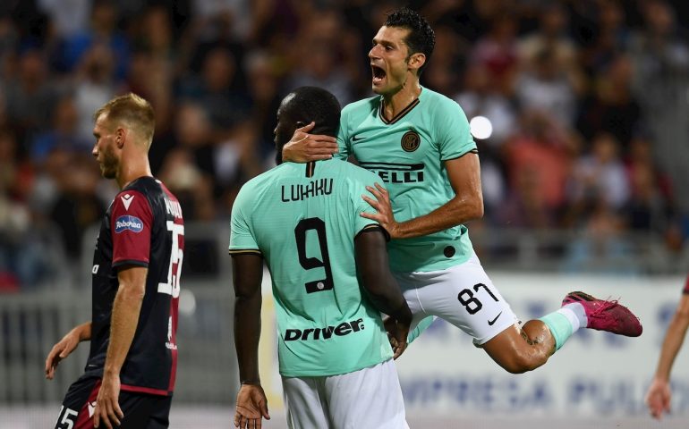Il Cagliari Calcio contro gli ululati razzisti per Lukaku
