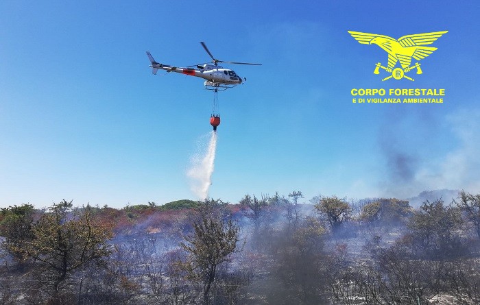 Incendi in Sardegna del 15 settembre 2019