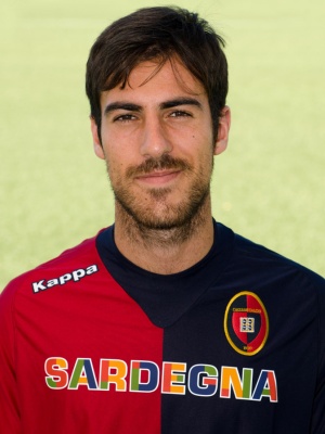 Marco mancosu con la maglia del Cagliari