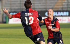 Nainggolan e Astori ai tempi del Cagliari