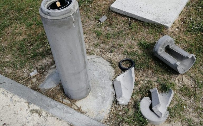 Cagliari, Sant’Elia: vandali in azione al Parco degli Anelli