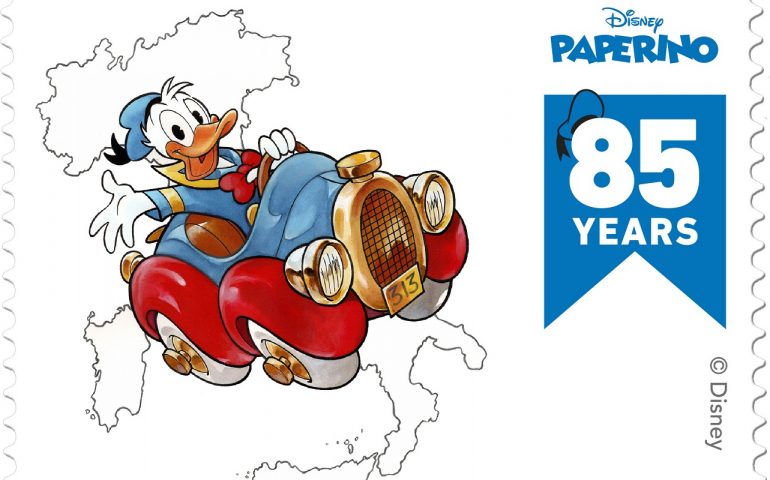 Poste Italiane. Emessi oggi i francobolli dedicati al mitico Paperino e alla Disney