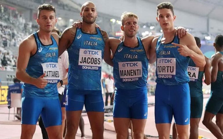 Mondiali di atletica, la 4X100 con Tortu fa il record italiano