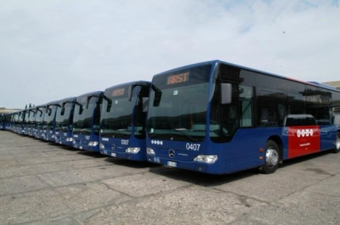 Domani a Sassari la presentazione della nuova flotta bus dell’Arst