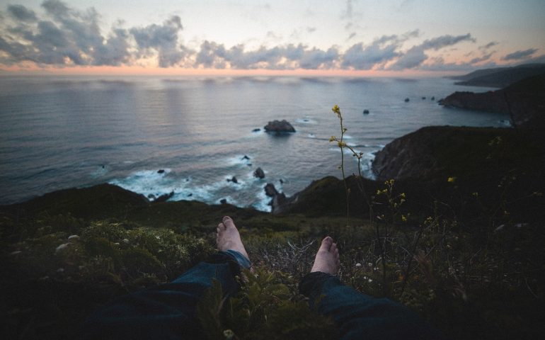 Barefoot trekking in Sardegna