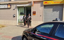 Carabinieri intervengono in un bar di Monserrato per tentata rapina