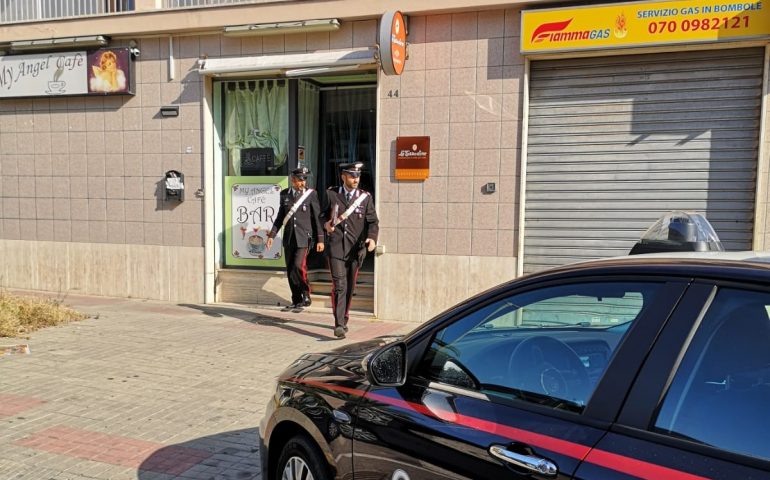 Carabinieri intervengono in un bar di Monserrato per tentata rapina
