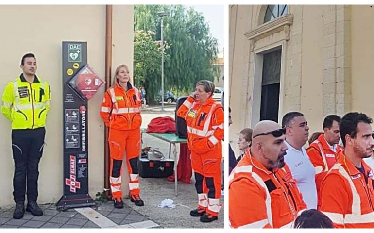 Elmas. Per i 30 anni dell’Sos Elmas i volontari regalano un defibrillatore ai cittadini