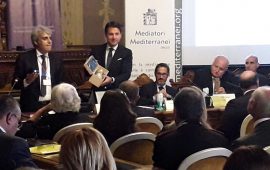 Giuseppe Conte a Cagliari