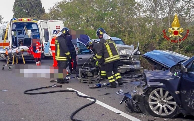 Incidente mortale ad Alghero: intervengono i Vigili del fuoco