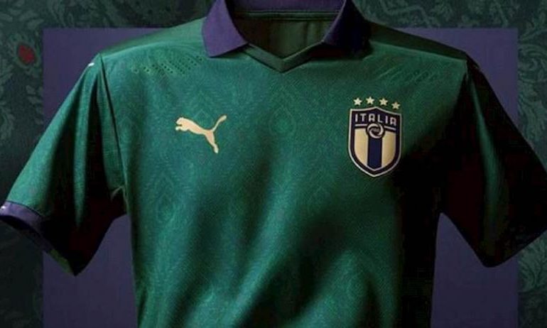 La Nazionale Azzurra diventa verde.., l’Italia con una nuova maglia contro la Grecia