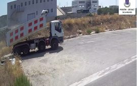 Abbandono di rifiuti a Selargius