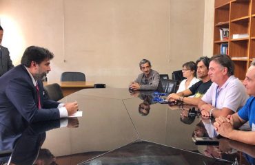 Il presidente Solinas incontra i rappresentanti sindacali ex Alcoa