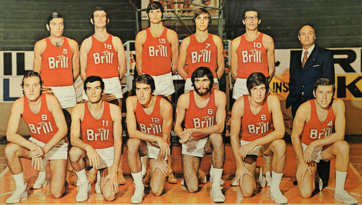 La mitica squadra di basket. Brill Cagliari