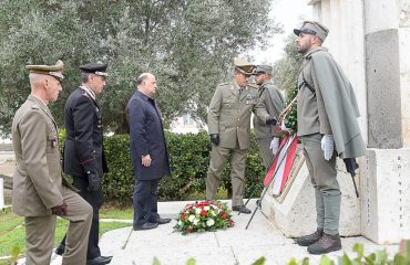 La Cerimonia della Giornata dei Caduti a Cagliari nell'anniversario della strage di Nassiriya