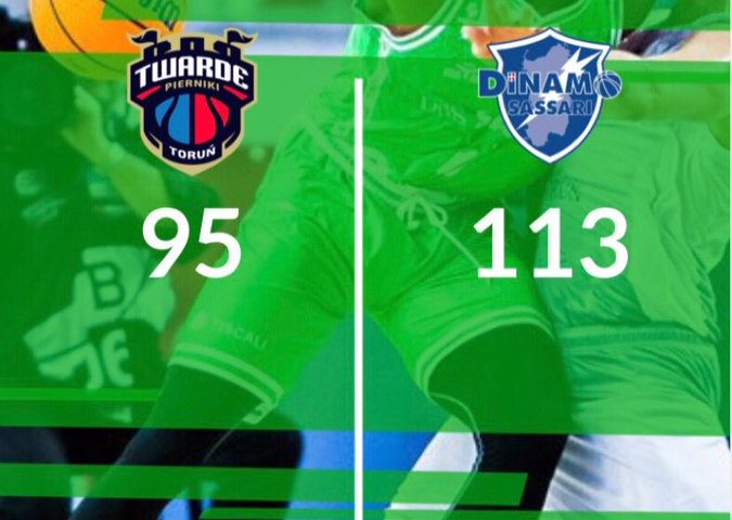 Super Dinamo in Polonia: Torun sconfitto 113-95