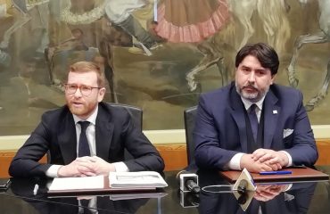 Giuseppe Provenzano e Christian Solinas presentano la Zes Sardegna