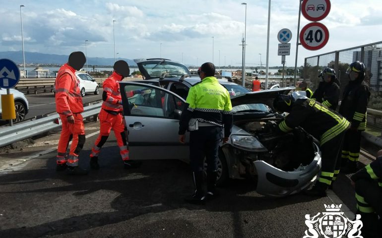 Incidente sull'Asse mediano: un ferito