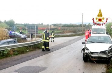 Incidente ad Assemini: intervengono i Vigili del Fuoco