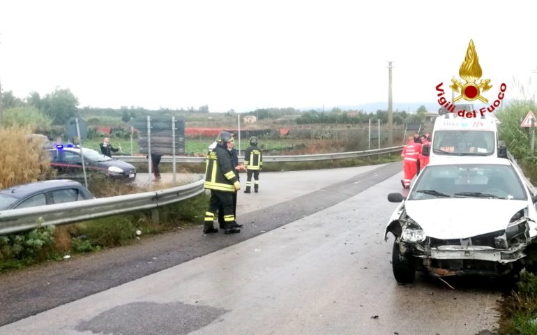 Incidente ad Assemini: intervengono i Vigili del Fuoco