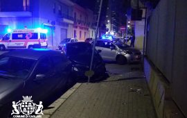 Is Mirrionis: incidente all'incrocio tra via delle Frasche e via Redipuglia