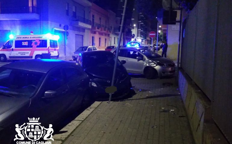 Is Mirrionis: incidente all'incrocio tra via delle Frasche e via Redipuglia