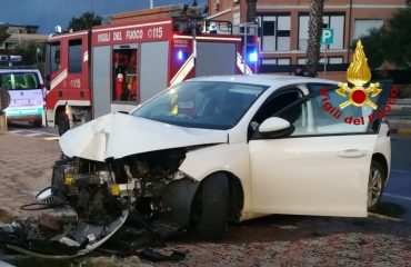 Incidente nel Lungosaline di Cagliari