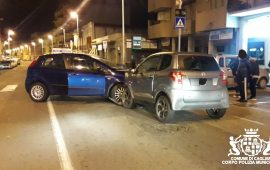 Incidente in viale sant'avendrace