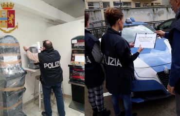 Macchinette irregolari sequestrate dalla Polizia