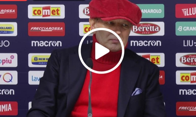 Mihajlovic si presenta in conferenza stampa